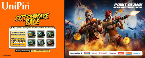 Saatnya Serbu Promo Point Blank! Ada Diskon Item hingga 50% + Cashback UniPin Credits Selama Octoberave Sale